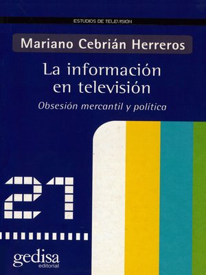 cover image of La información en televisión